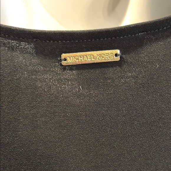 Michael Kors Black Dress with Lace Sleeves sz xs - Picture 5 of 6